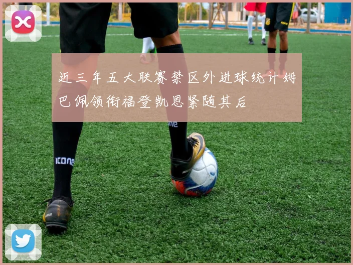 近三年五大联赛禁区外进球统计姆巴佩领衔福登凯恩紧随其后